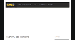 Desktop Screenshot of goldremembering.com