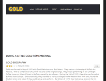 Tablet Screenshot of goldremembering.com